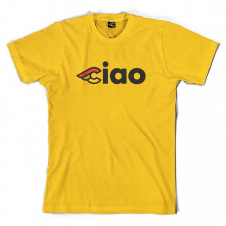 T-Shirt CINELLI CIAO Żółta