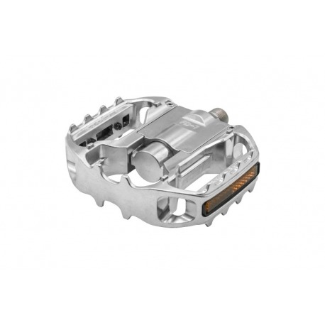Folding pedals MKS FD-7 WIDE Silver