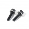 Śruby piast RUNWELL 15M8Bolt - czarno/srebrne