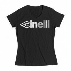 T-Shirt CINELLI LADY OPTICAL Black