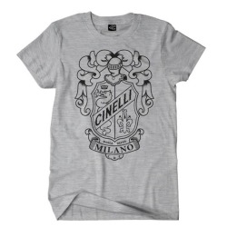 T-Shirt CINELLI LADY Crest Grey