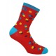 CALEIDO DOTS RED SOCKS