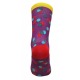 CALEIDO DOTS PURPLE SOCKS