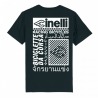 T-Shirt CINELLI RACING BICYCLES BLACK