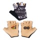 CINELLI GLOVES SUPERCORSA SHORT FINGER NERO SCRITTA LOGO