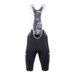 Spodenki kolarskie Cinelli Supercorsa Cargo NERO