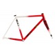 Frameset Vigorelli Steel - 80S Team Red - White 2025