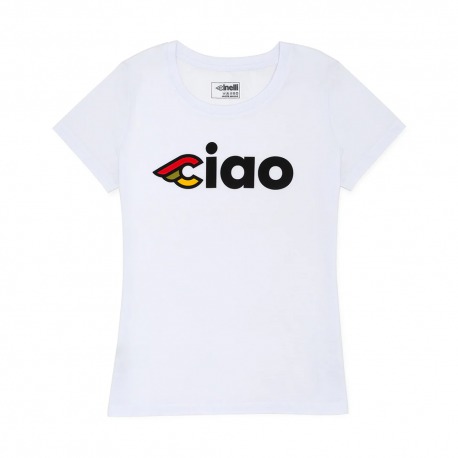 T-Shirt CINELLI LADY OPTICAL White